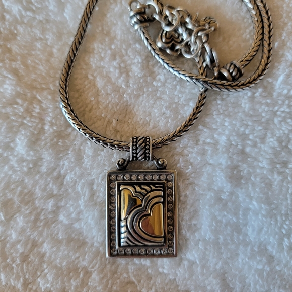 Brighton Gold Heart Pendant Necklace - Picture 1 of 6